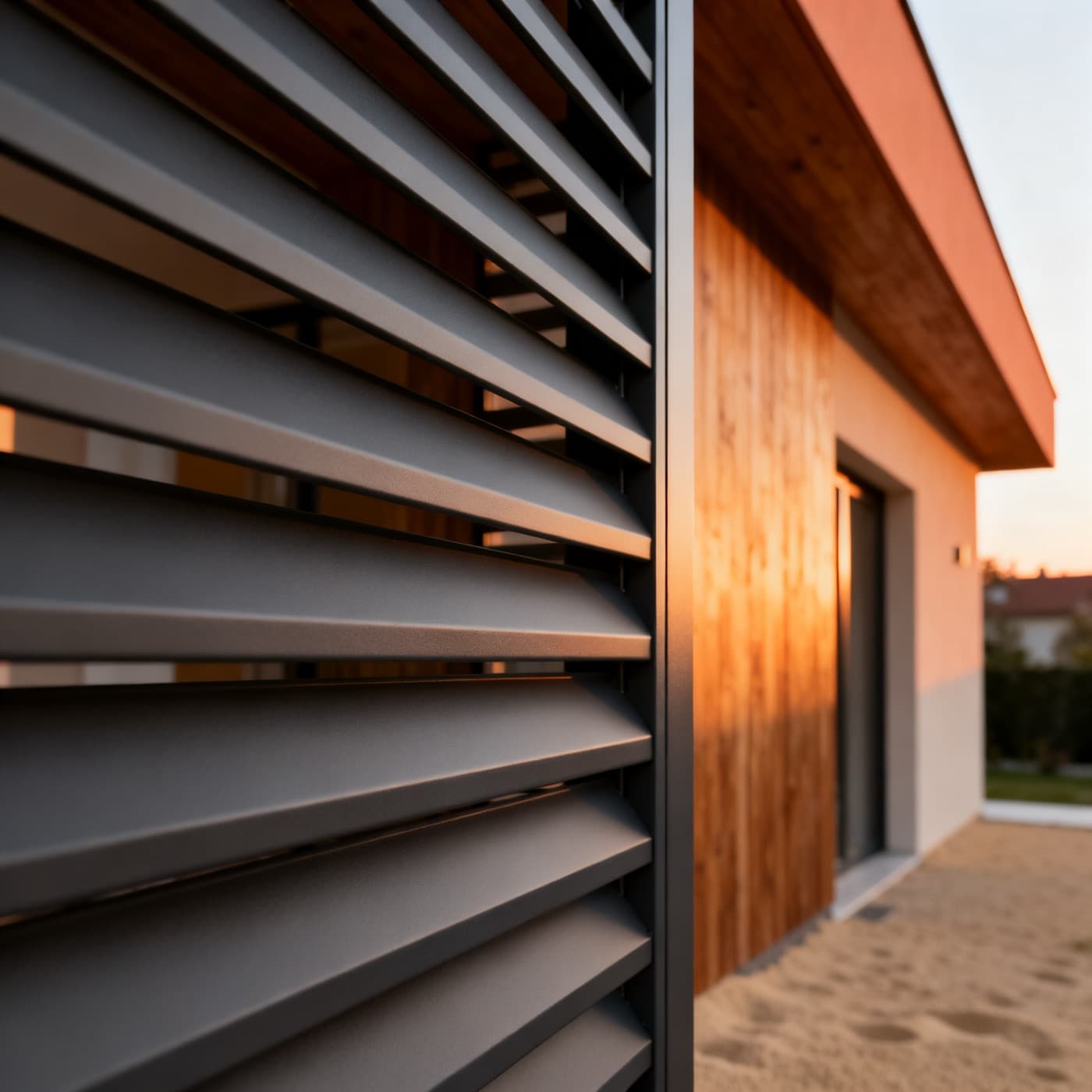 Lamelă de aluminiu — finisaj Standard